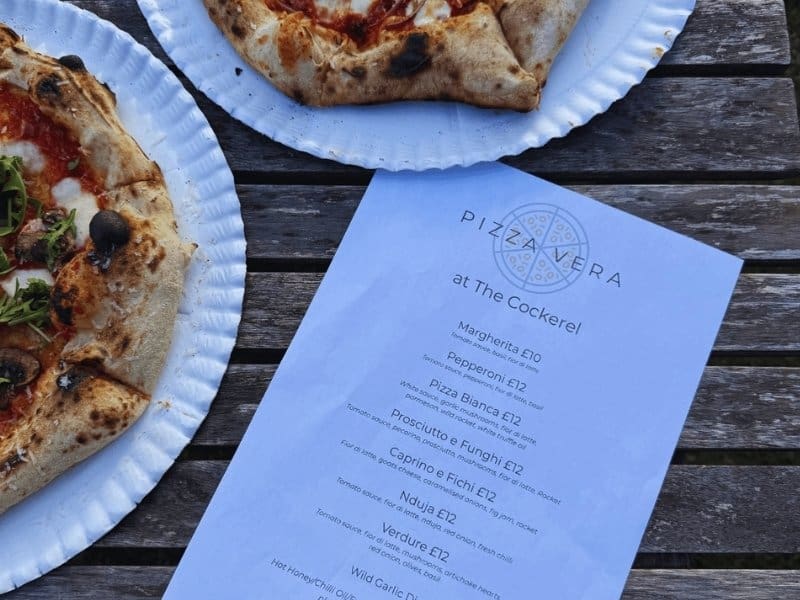 Pub Garden Pizza Nights Dorset | The Cockerel